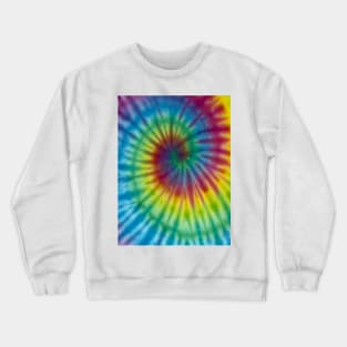 Summr Tie Dye Reactive Rainbow Crewneck Sweatshirt